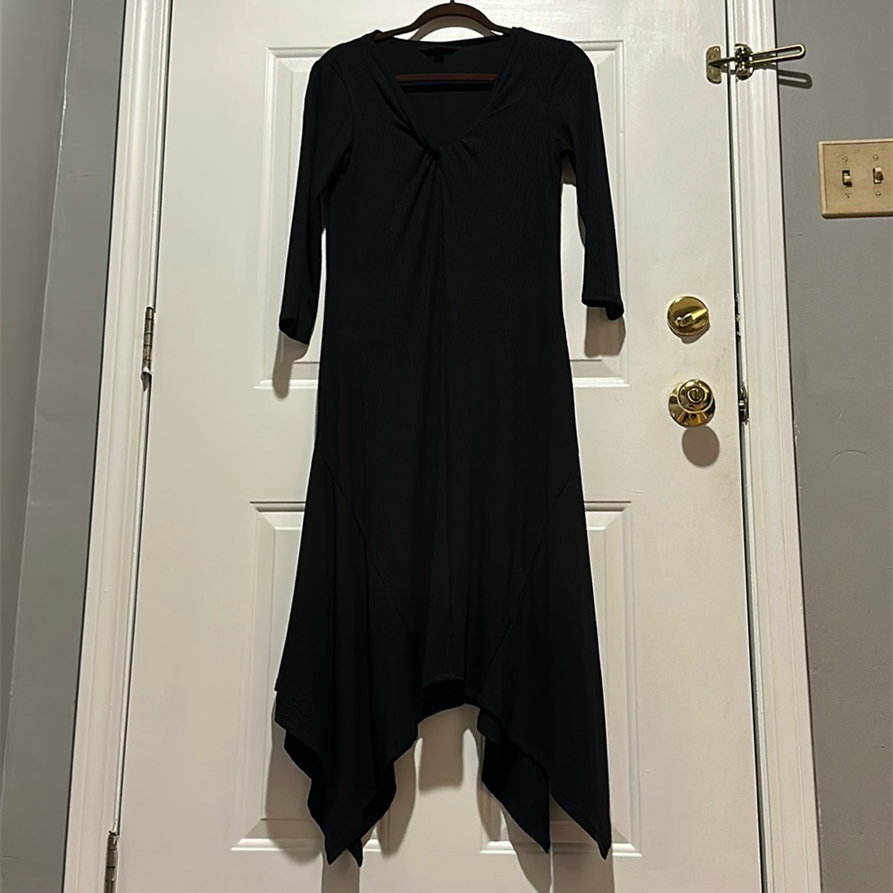 Women’s simply Vera Wang black long sleeve dress size small
